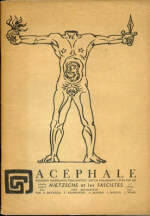 André Massons cover for the issue of Acéphale
