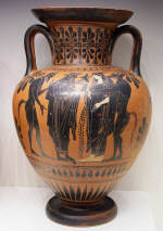 Storage Jar with Dionysos and Ariadne ca. 510 B.C.