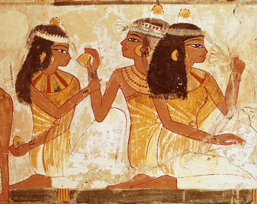 Wall Painting of Egyptian Concert Scene