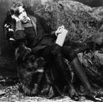 Oscar Wilde relaxing on the divan