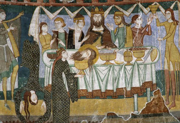 Painting of the Banquet of Herod