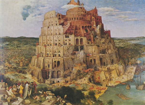 The Tower of Babel by Jan Brueghel the Elder 1563
