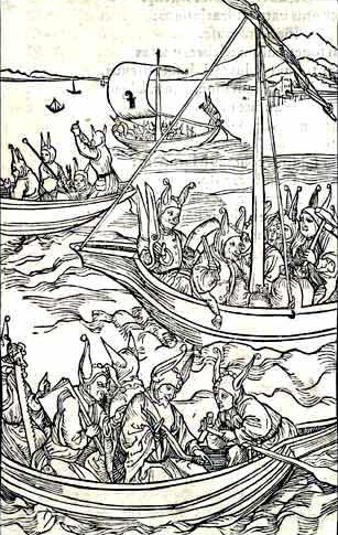 Albrecht Durer The Ship of Fools of Sebastian Brant