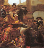 Jan Miel Carnival Time in Rome 1653