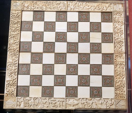 Italian Medieval Ornate Chess Board