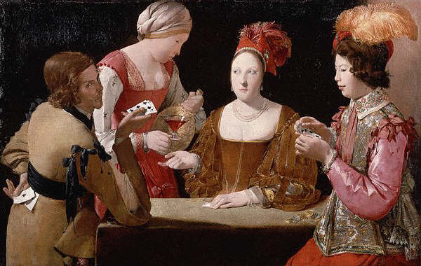 The Cheat With the Ace of Clubs by Georges de La Tour