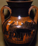 Attic Black-Figure Amphora attributed to the Rycroft Painterca