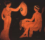 Dionysus and a Maenad