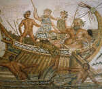 Dyonysos fighting the pirates