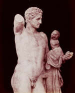 Hermes with Infant Dionysus by Praxitelesca