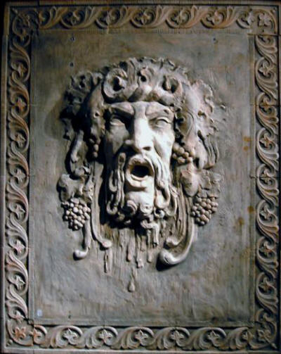 Bacchus-Dionysus large plaque