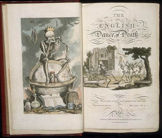 Title Pages for The English Dance of Death 1816