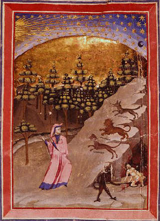 Dante Before the Gates of Hell from Inferno by Dante 14th 