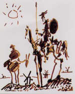 Don Quixote by Pablo Picasso, 1955