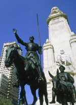 Don Quixote by Lorenzo Coullaut-Valera