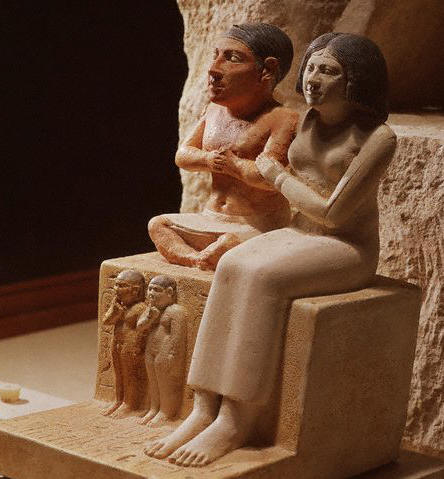 The Dwarf Seneb and His Family ca. 2500 B.C.