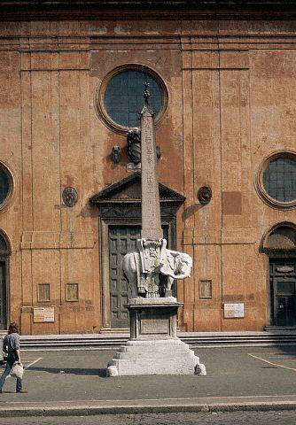 Bernini's Elephant and Egyptian Obelisk