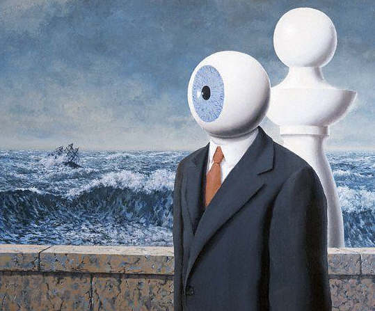 The Difficult Crossing by Rene Magritte 1963