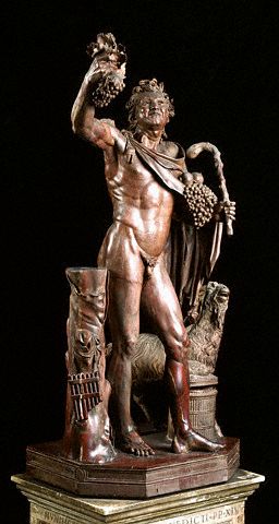 Statue of Greek God Pan Depicted as a Faun II 
