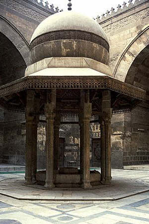 Mosque of Sultan Barquq in Cairo, Domed Fountain