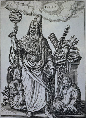 Hermes Trismegistus Book Illustration by Johann Theodor de Bry