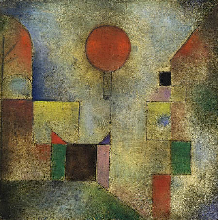 Red Balloon by Paul Klee, 1922