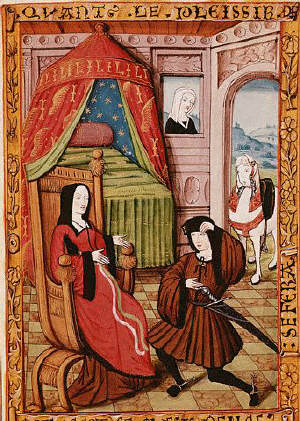 Knight Visiting His Lady 1475