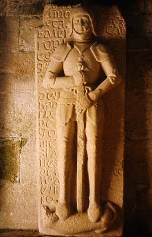 Tomb Slab of a Knight of St. James