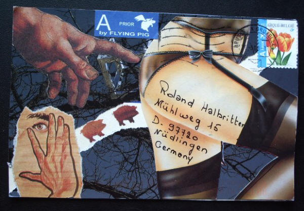 Mail art from Nicole Eippers
