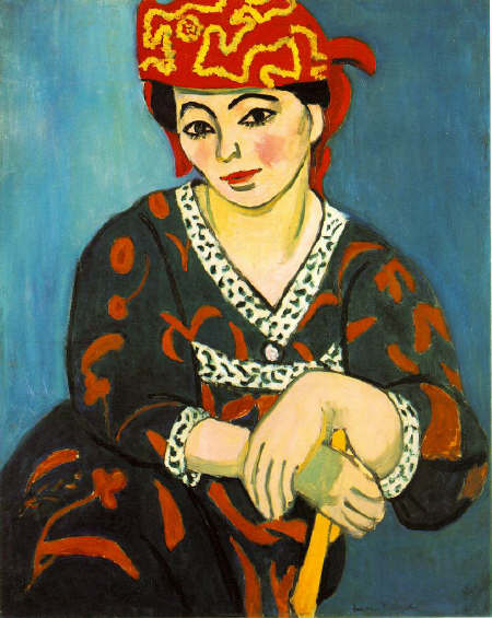 Mme Matisse: Madras Rouge by Henri Matisse 1907