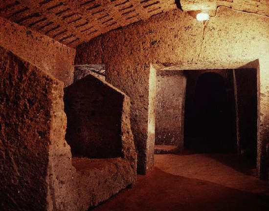 Necropolis of Banditaccia, Cerveteri, Latium region, Italy