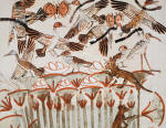 Hunting and Fishing Scene from the Tomb of Menna