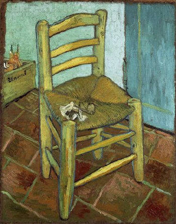 Vincent van Gogh, The Chair and the Pipe, 1889