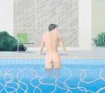 David Hockney Peter Getting Out of Nicks Pool 1966