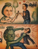 Laos Poster against Opium use