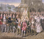 Elizabeth I in Procession with her Courtiers 