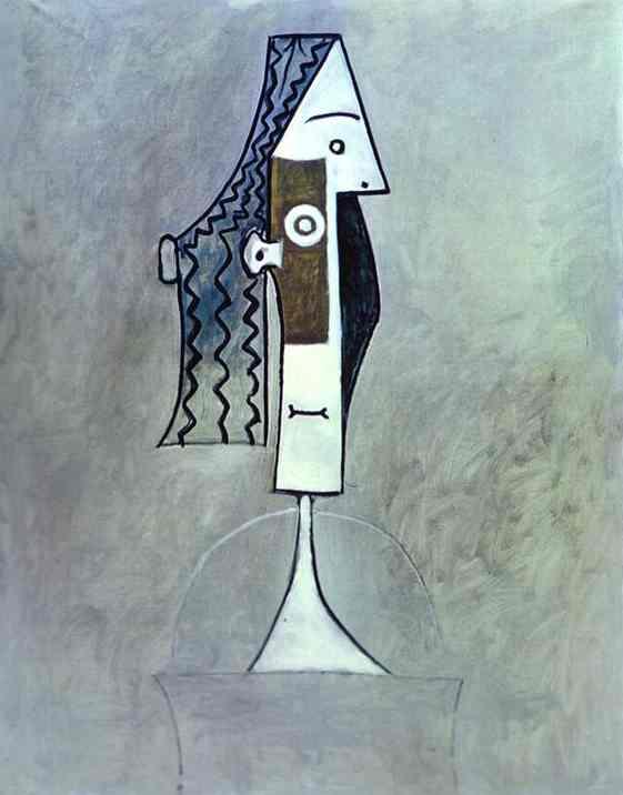 Jacqueline Rocque by Pablo Picasso. 1957