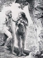 The Fall of Man by Rembrandt