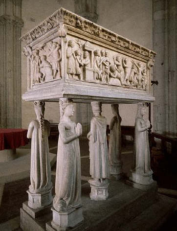 A 14th-Century Italian Sarcophagus Containing the Relics of St. Ermagora and St. Fortunato by Beato Bertrando