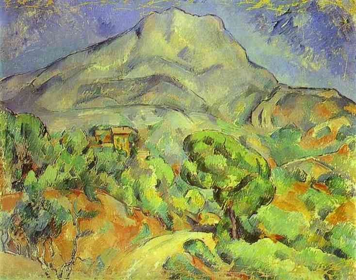 Paul Cezanne. Mount Sainte-Victoire. 1900