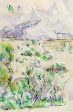 Paul Cezanne. The Mount of St.Victoria 1901-1906