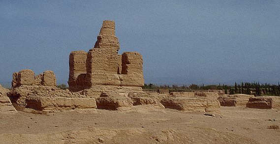 Forest of Stupas in Jiaohe City Ruins, China
