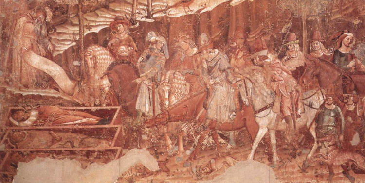 Francesco Traini, Triumph of Death, Fresco, 1350 Campo Santo