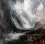 William Turner. Valley of Aosta, Snowstorm, Avalanche and Thunderstorm