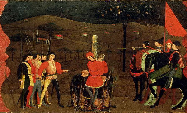 Miracle of the Desecrated Host by Paolo Uccello