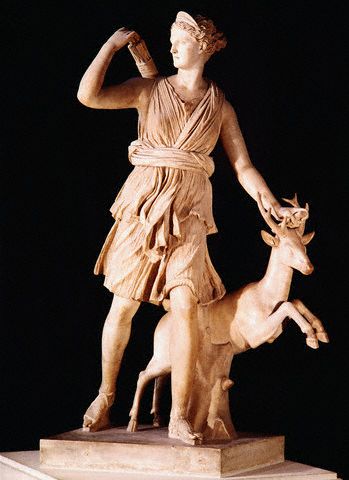 Diana the Huntress ca. 350 B.C.